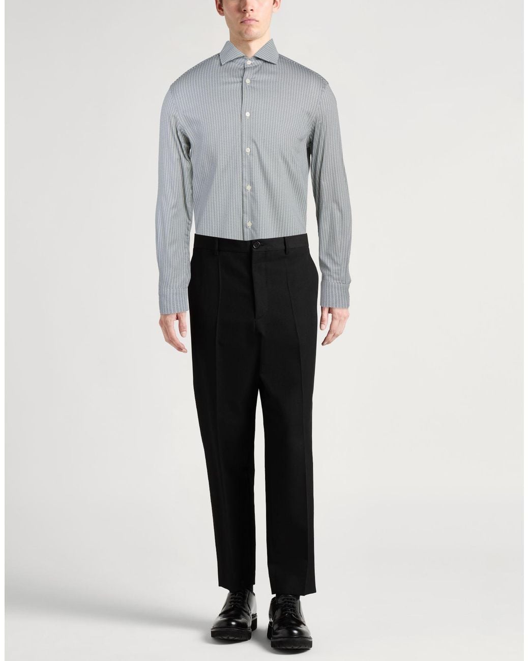Emporio Armani Gray Shirt for men