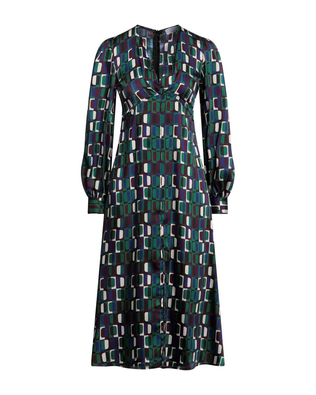 Kaos Gray Midi Dress