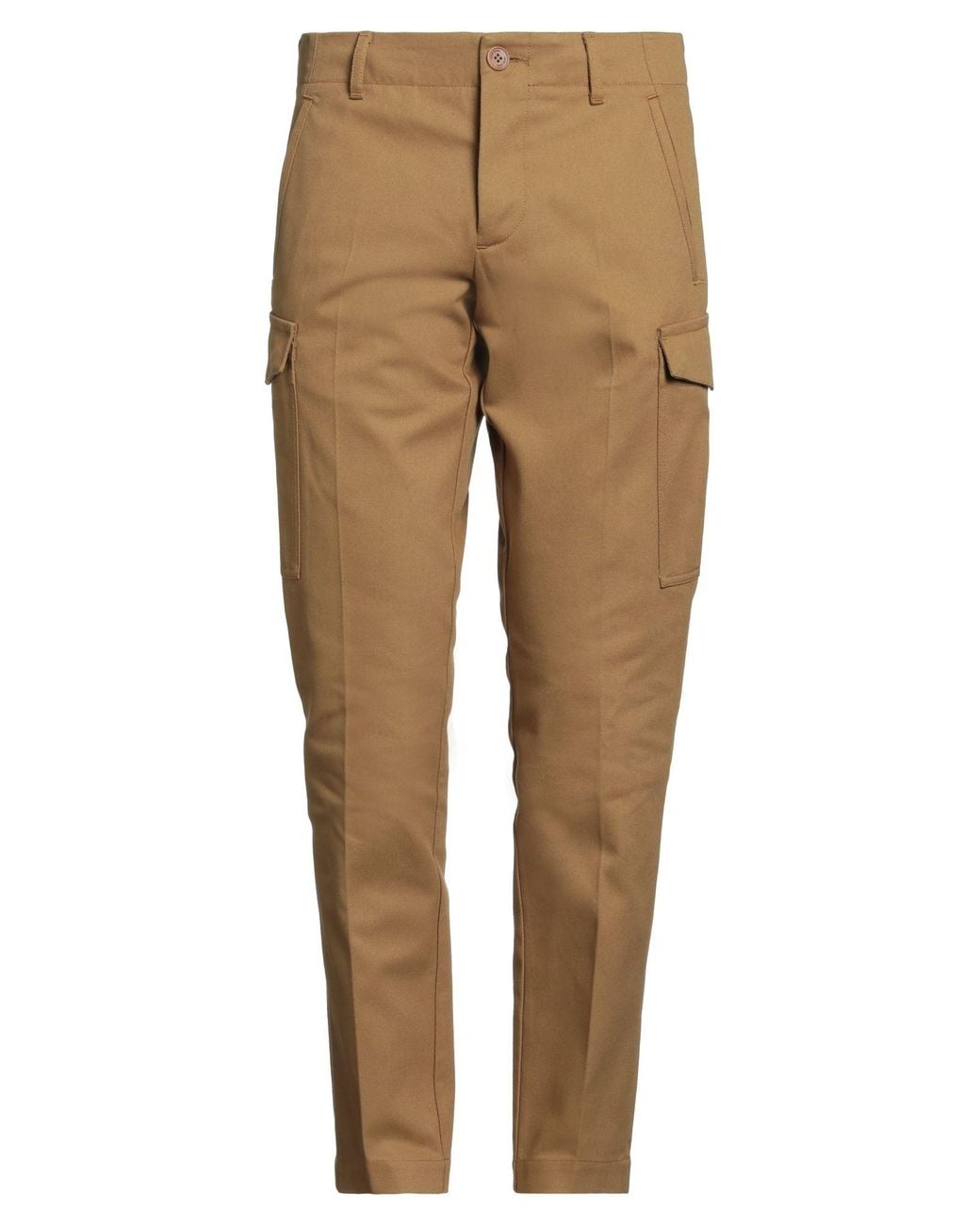 Jacob Cohen Natural Camel Pants Cotton for men