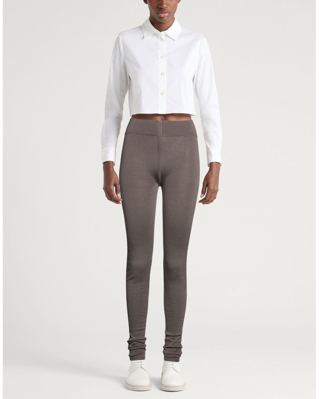 Rick Owens Gray Leggings