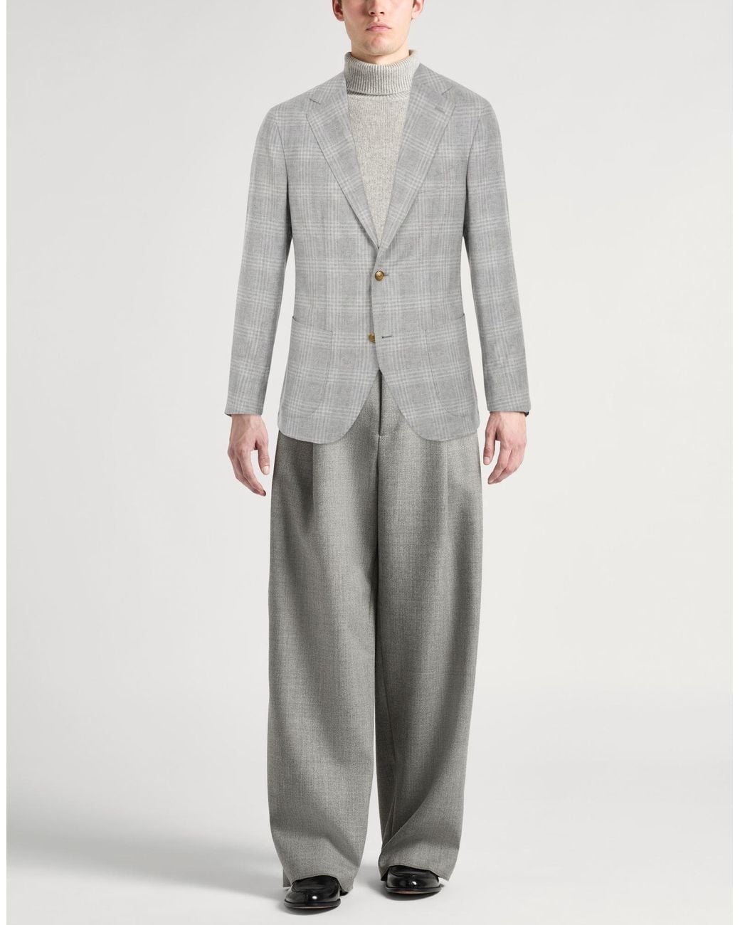 Americana Eleventy de hombre de color Gray
