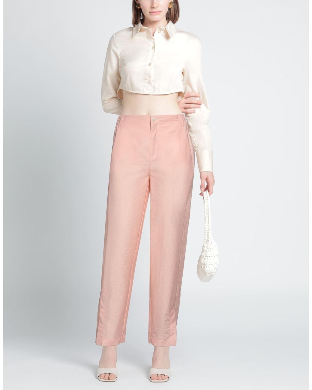 Aeron Pink Pants Cotton, Polyamide