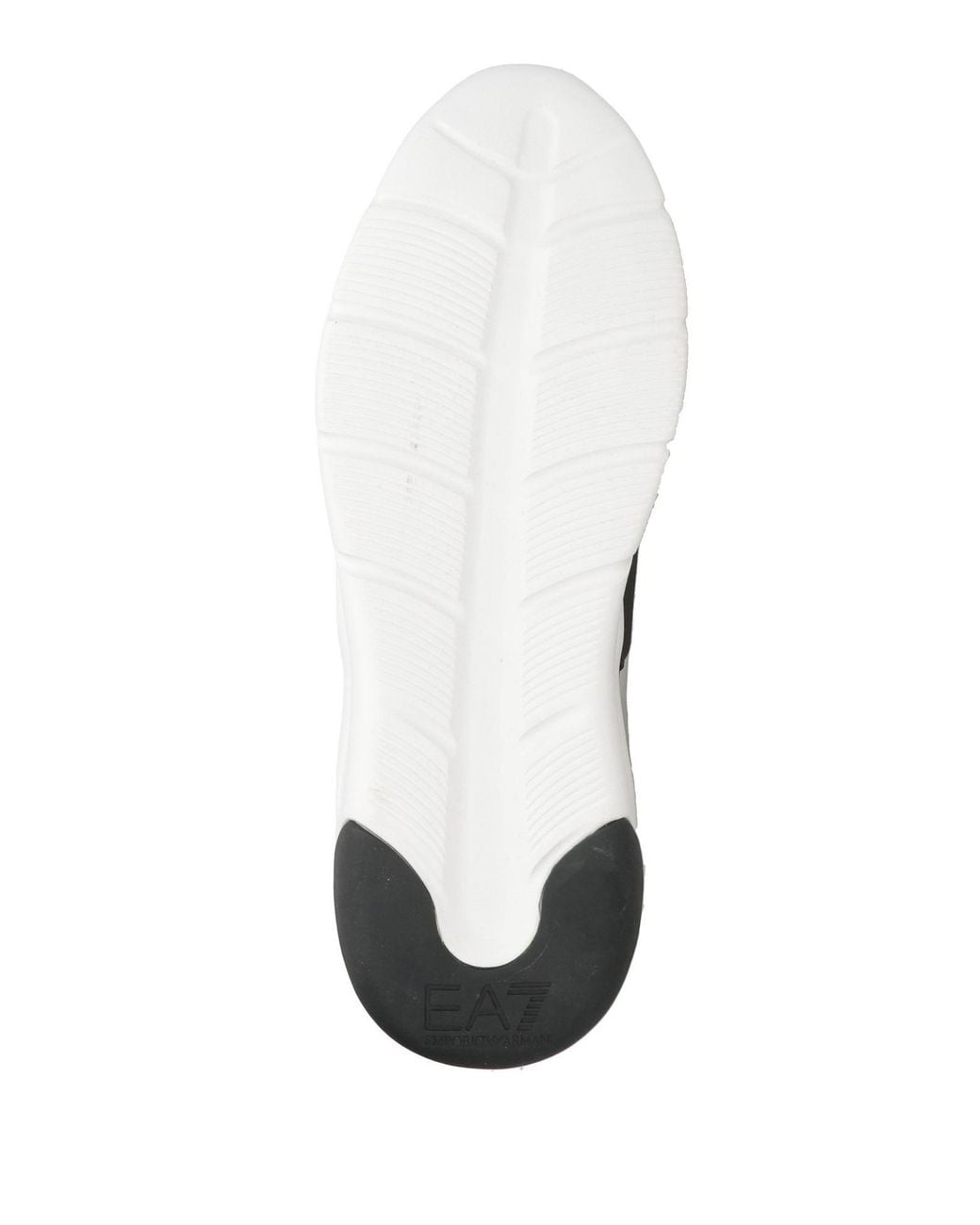 EA7 Black Sneakers Polyester, Elastane, Polyurethane