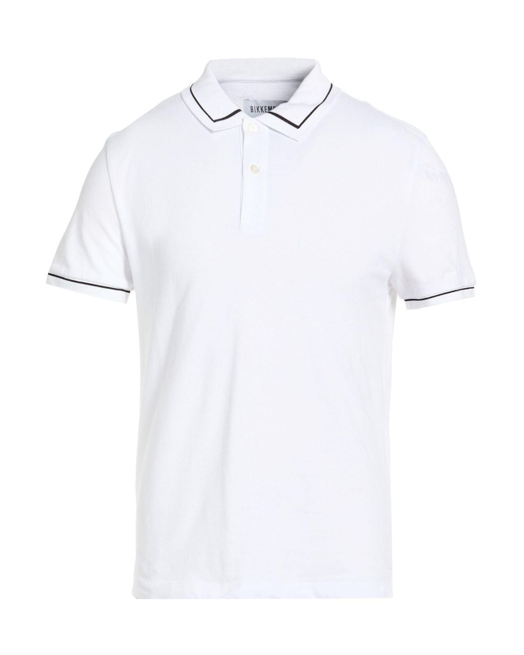 Bikkembergs White Polo Shirts for men
