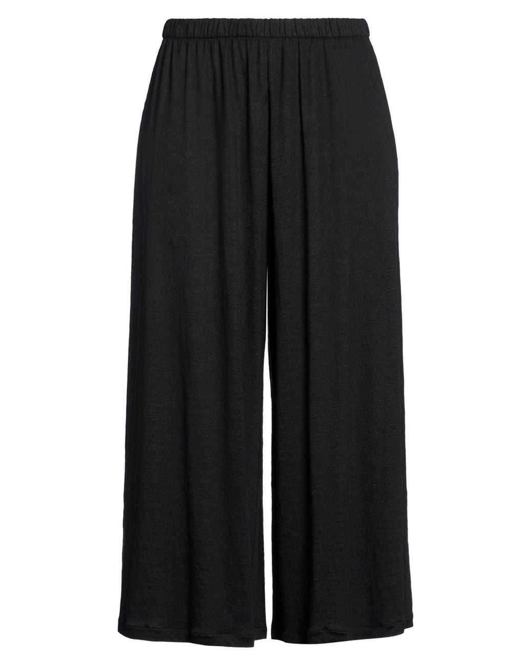 Gran Sasso Black Pants Linen