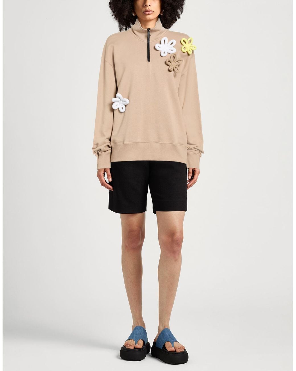 MSGM Natural Sweatshirt