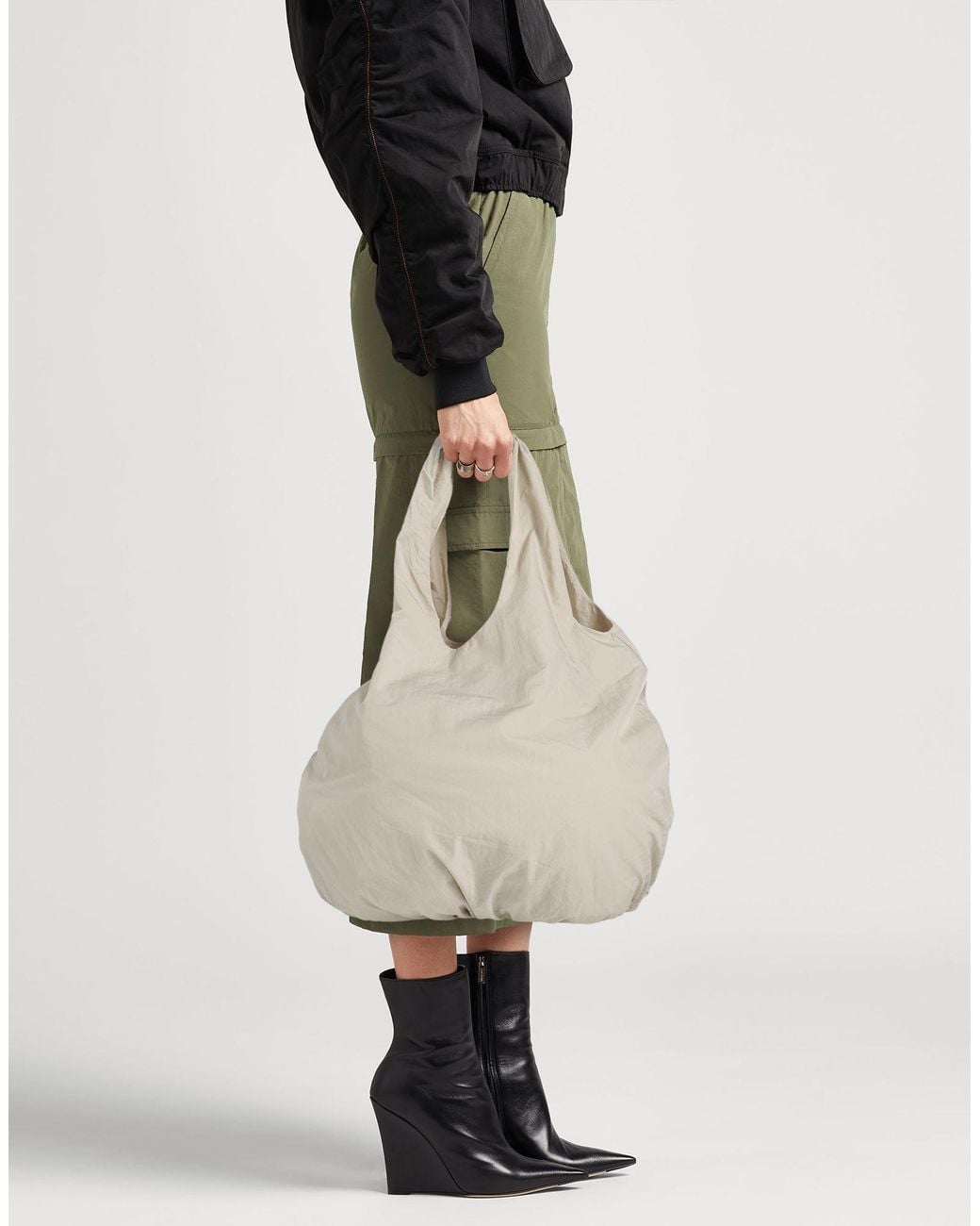 Alpha Studio Natural Shoulder Bag