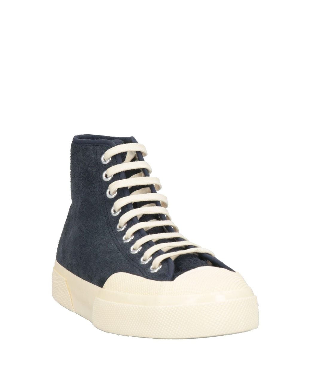 Superga Blue Sneakers Leather