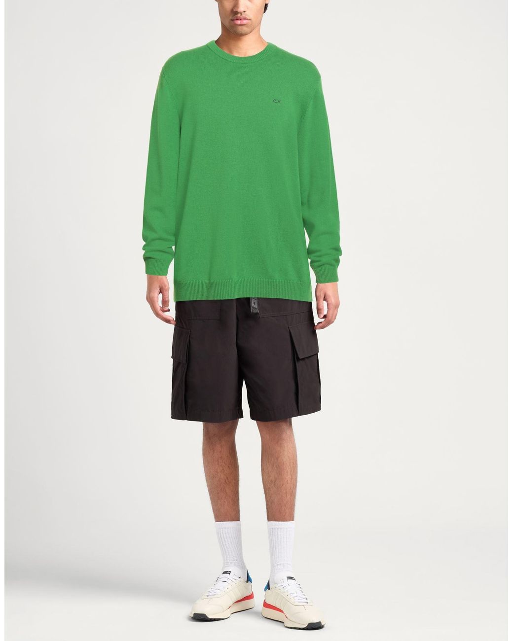 Sun 68 Green Jumper for men