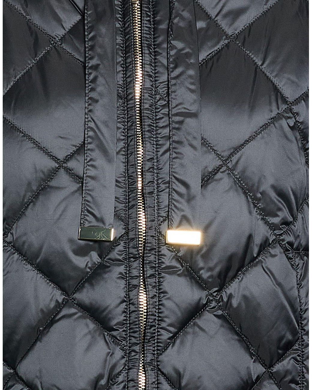 Max Mara Black Puffer Polyamide