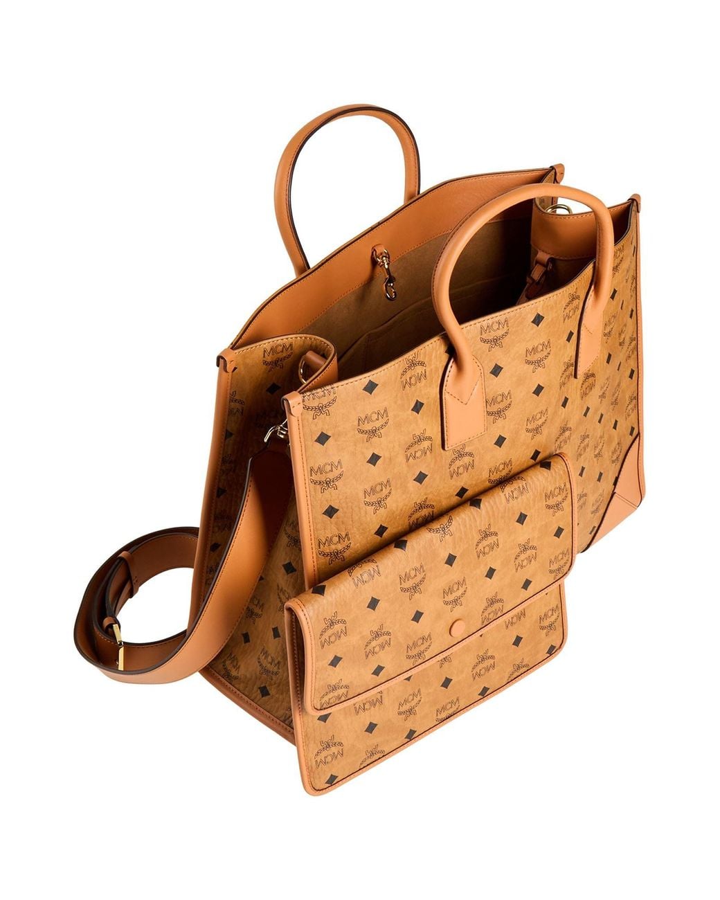 MCM Brown Handbag Leather