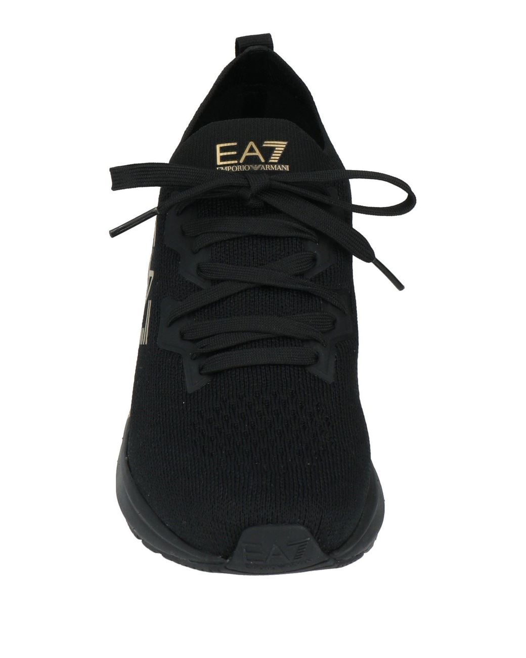 EA7 Black Trainers for men