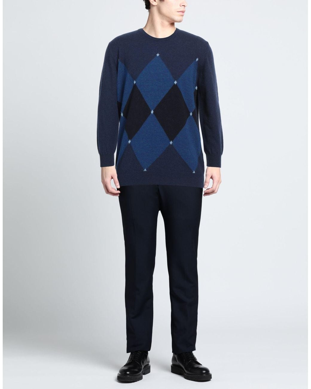 Cashmere Company Blue Jumper for men