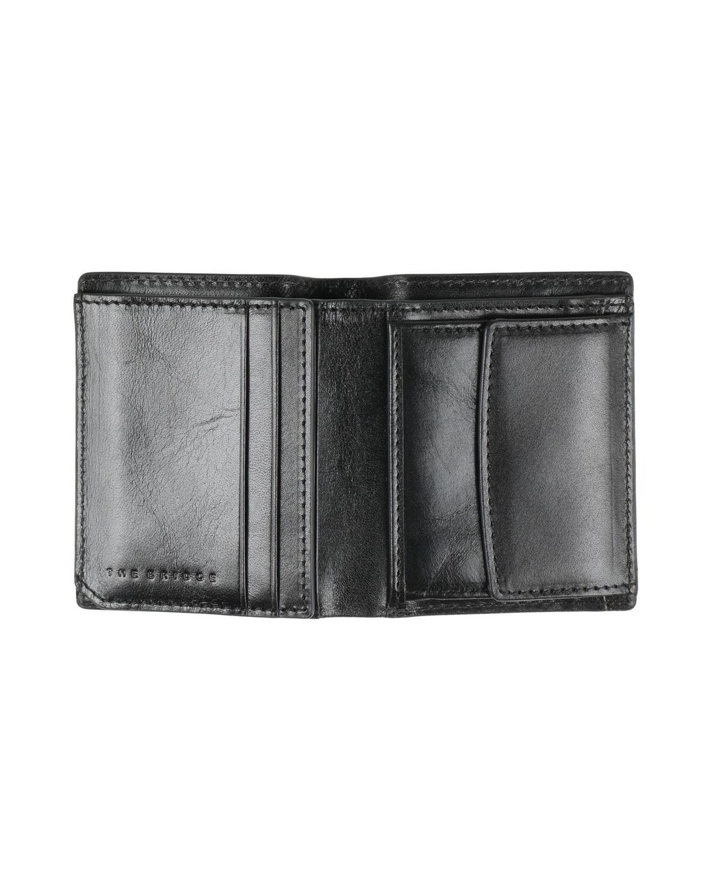 The Bridge Black Wallet Leather for men