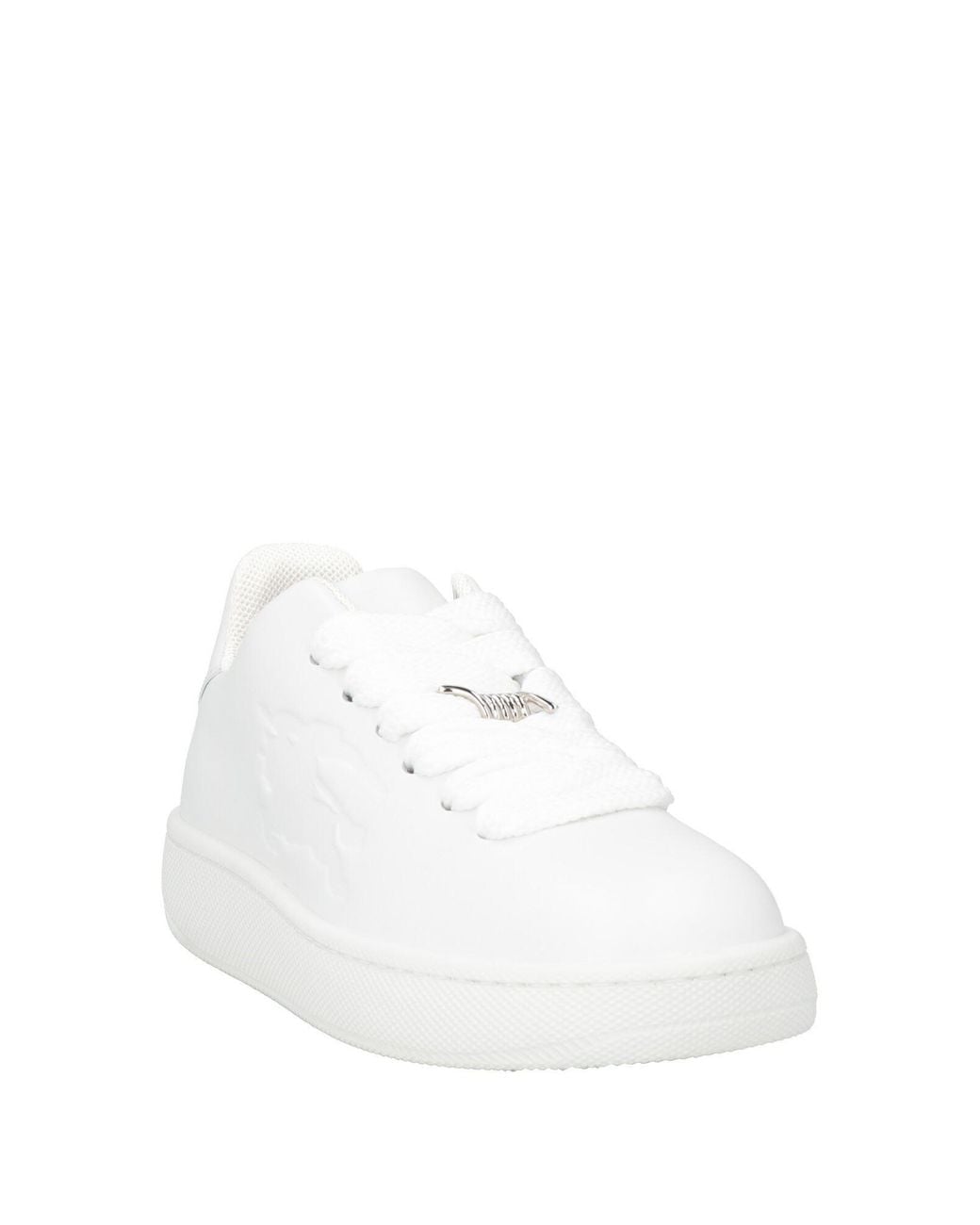Burberry White Sneakers Leather