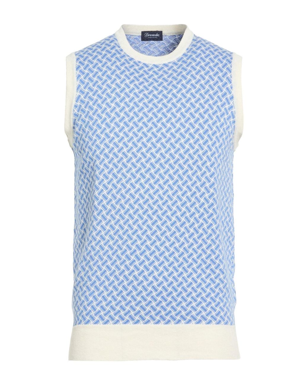 Drumohr Blue Jumper for men