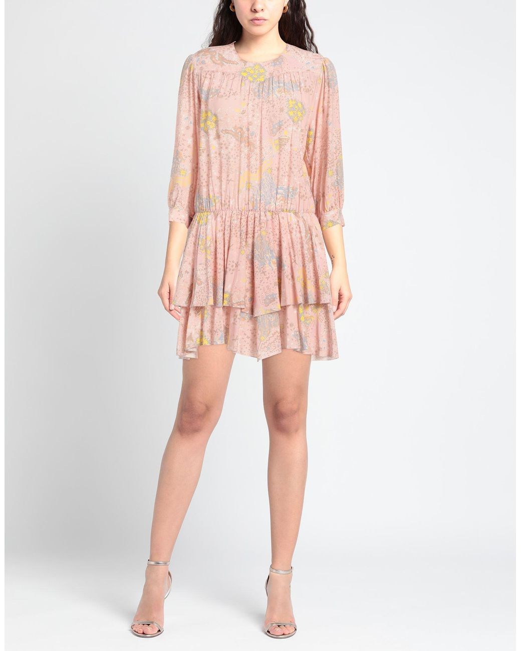 Zadig & Voltaire Mini Dress in Pink | Lyst UK