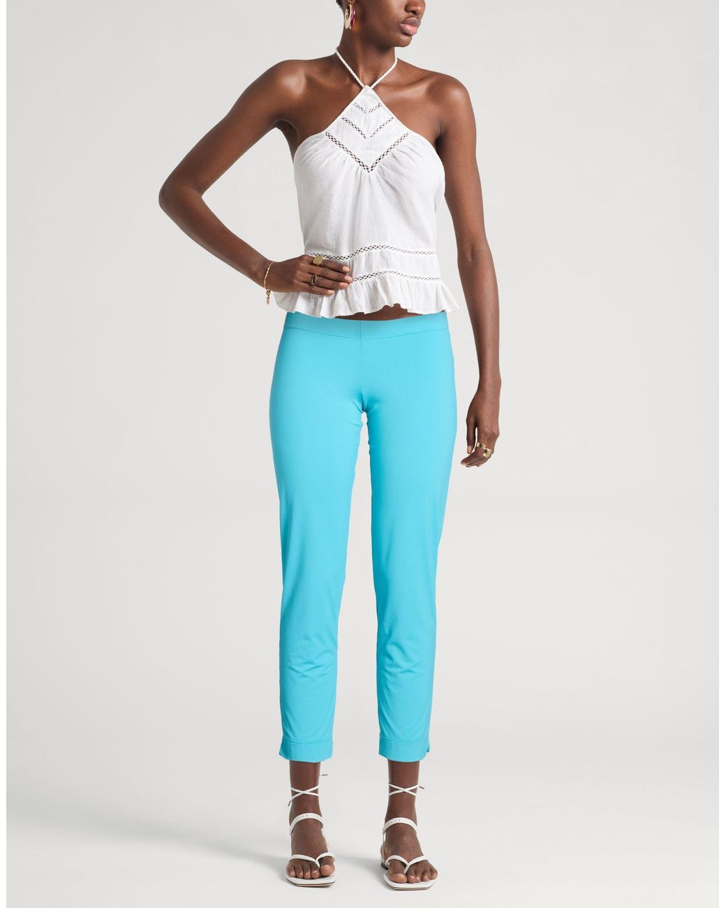Fisico Blue Leggings