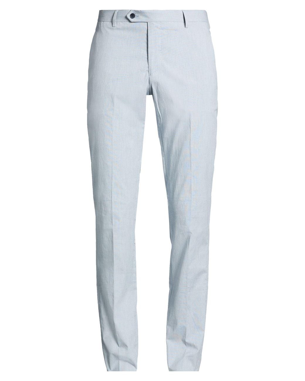 Hackett Blue Pants Cotton, Elastane for men