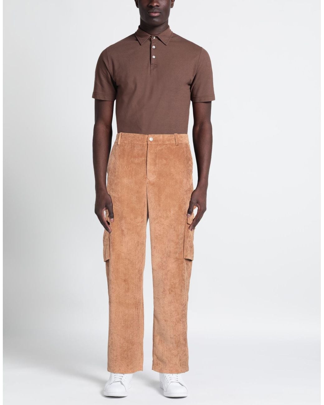 Roberto Collina Natural Pants Polyester, Polyamide, Elastane for men