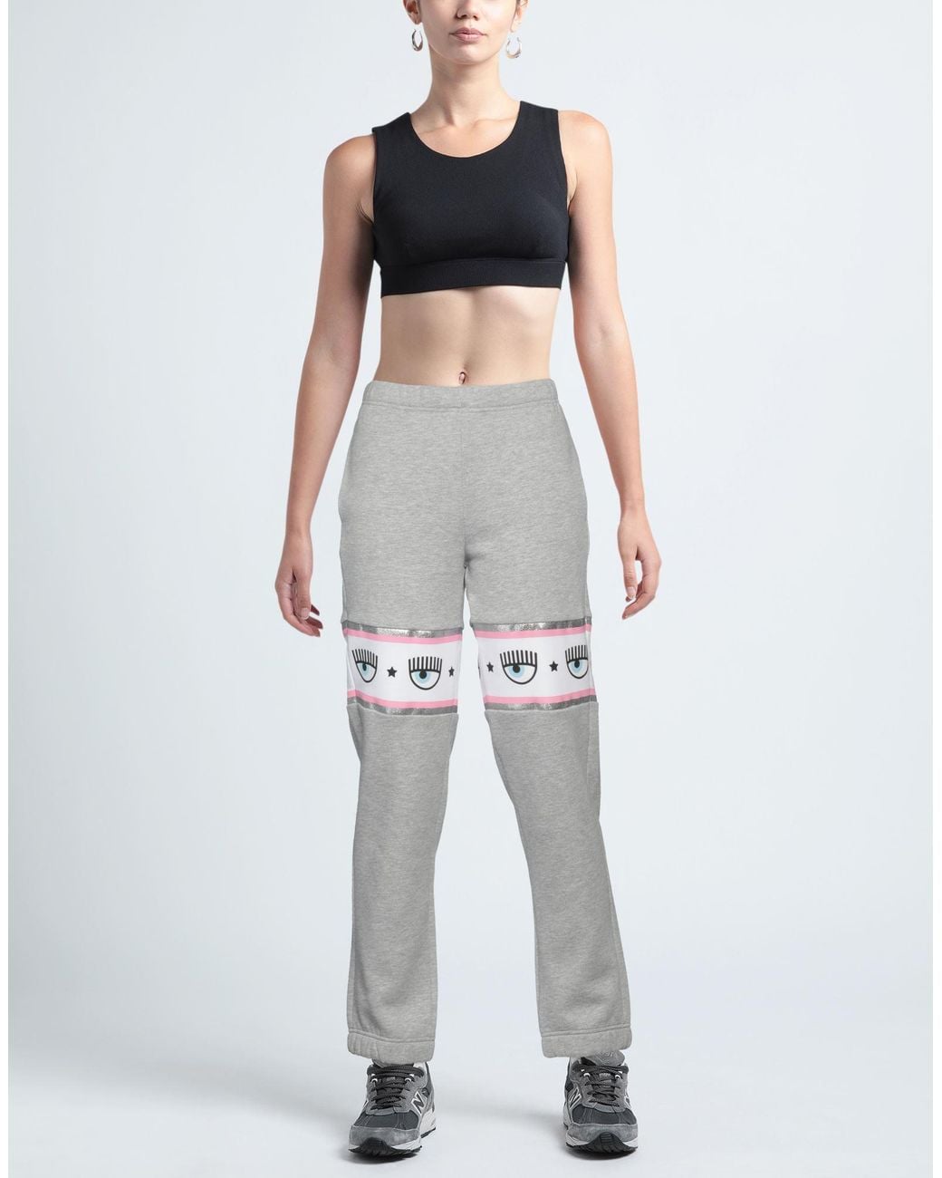 Chiara Ferragni Gray Trouser