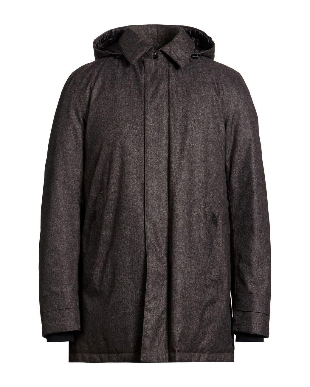 Herno Black Puffer Polyester for men