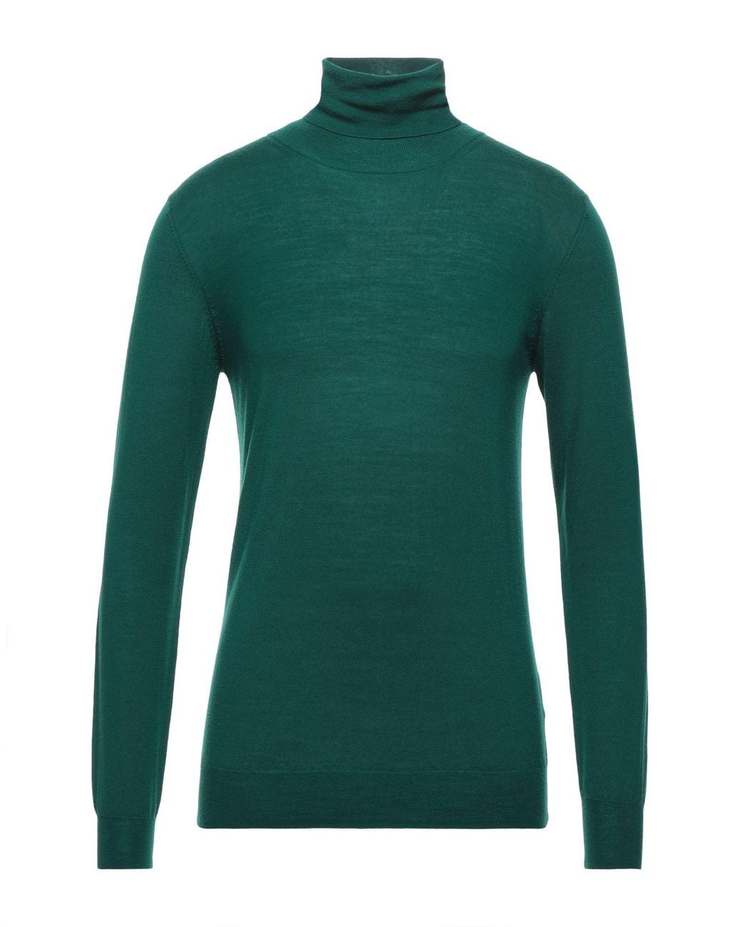 Paolo Pecora Green Turtleneck for men