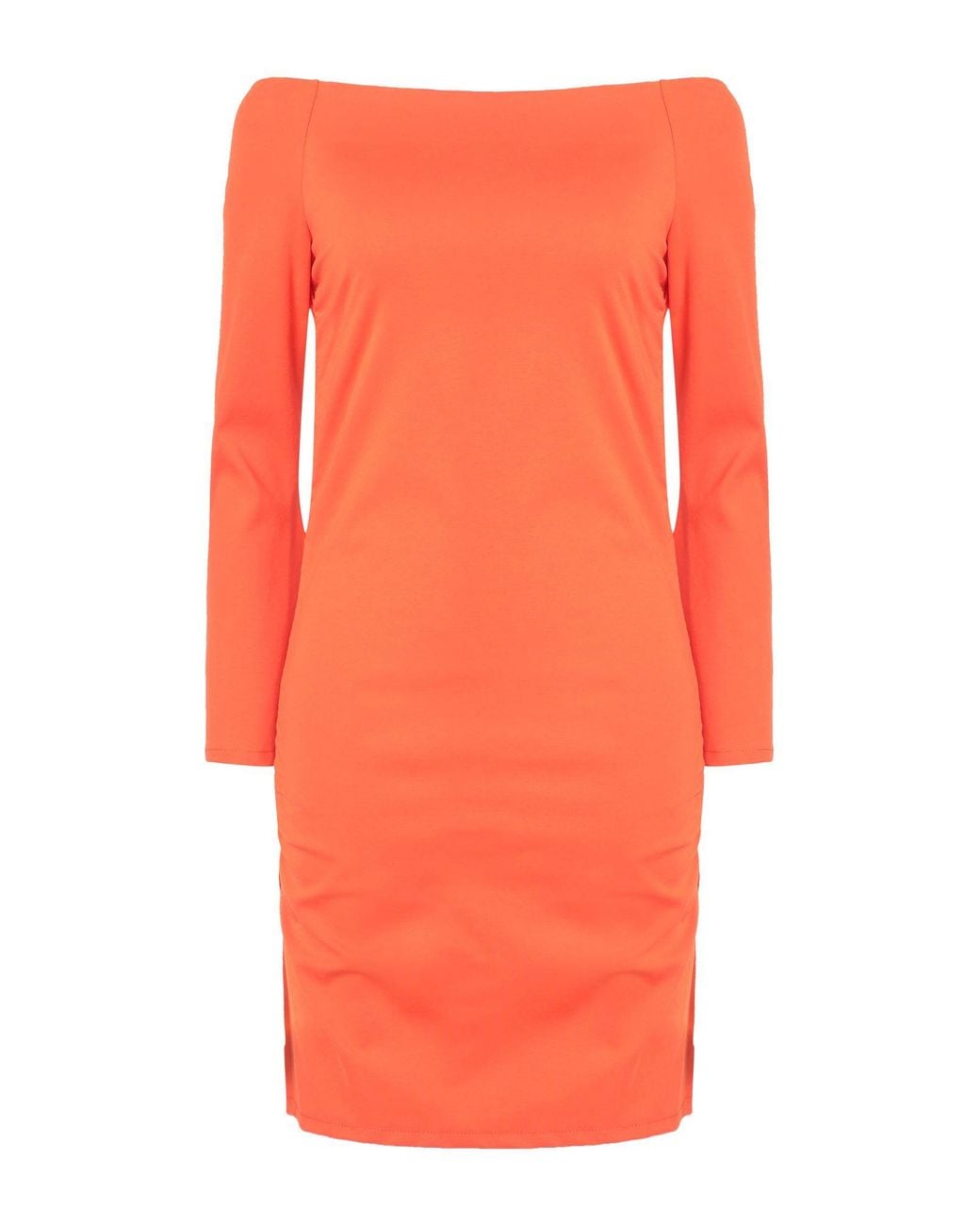 .., merci italia Orange Mini Dress