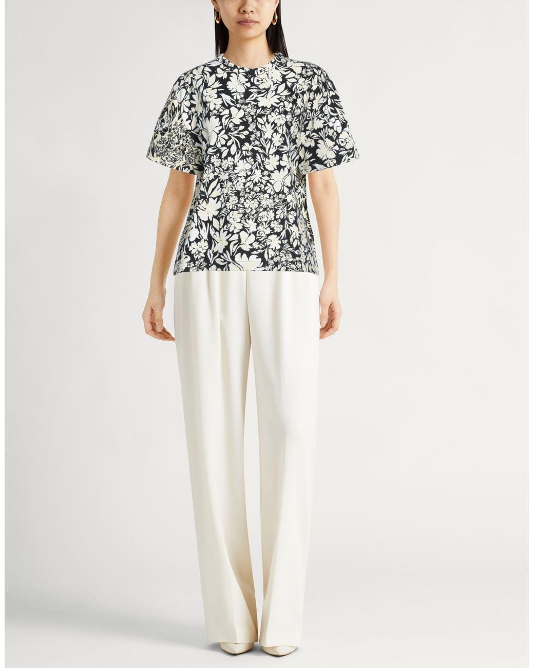 Jil Sander White T-Shirt Cotton