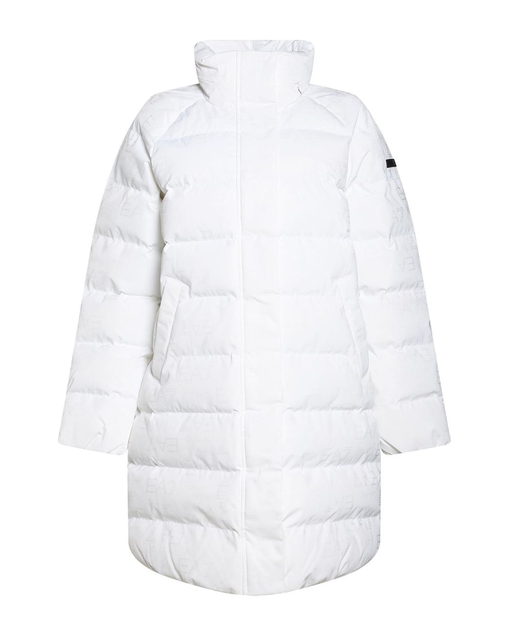 EA7 White Puffer