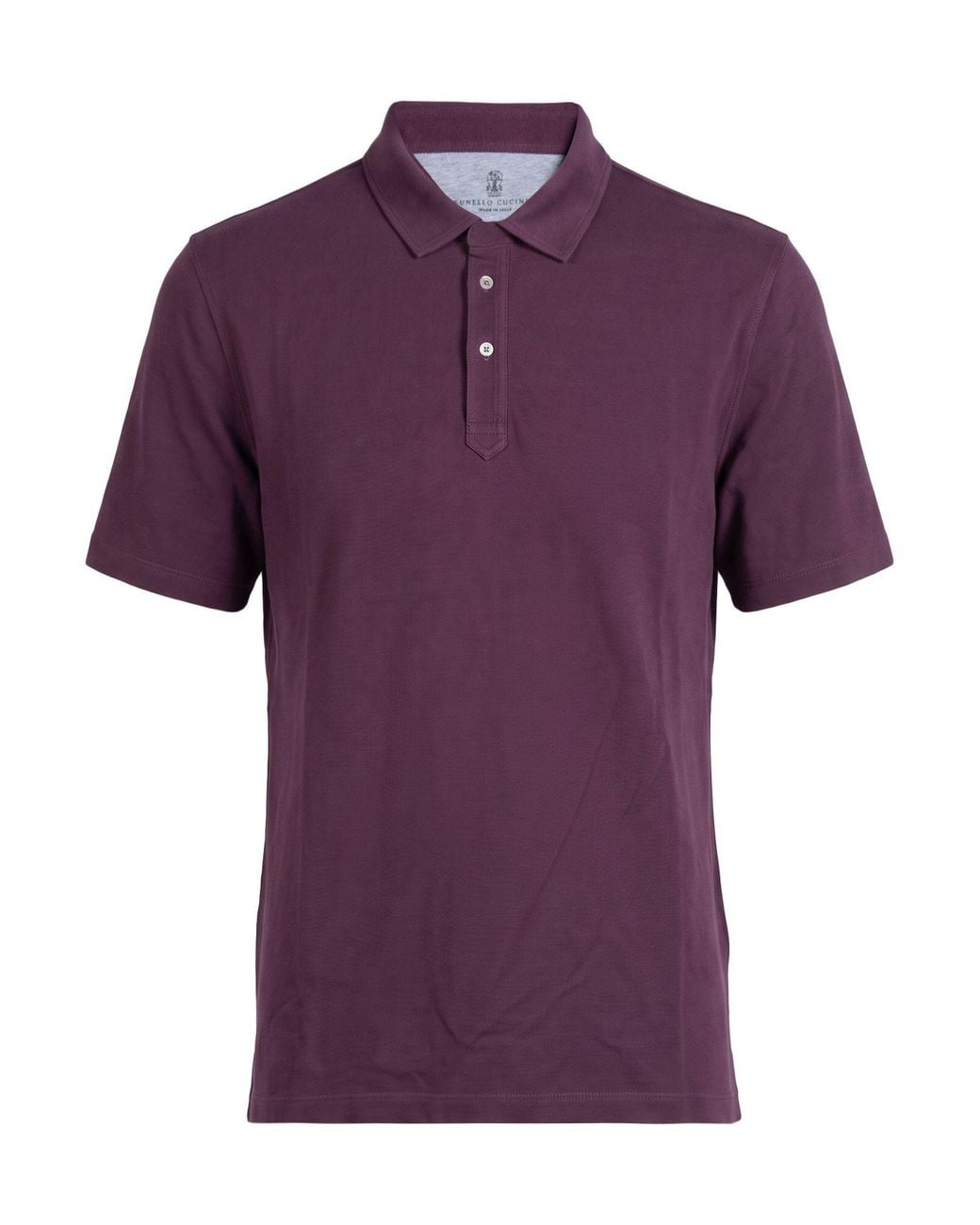 Polo Brunello Cucinelli pour homme en coloris Purple