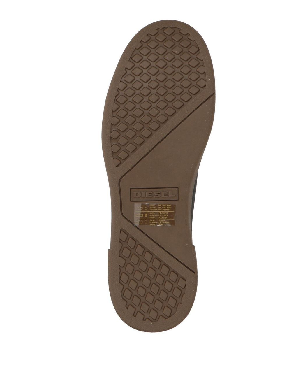 DIESEL Black Sneakers Polyurethane for men