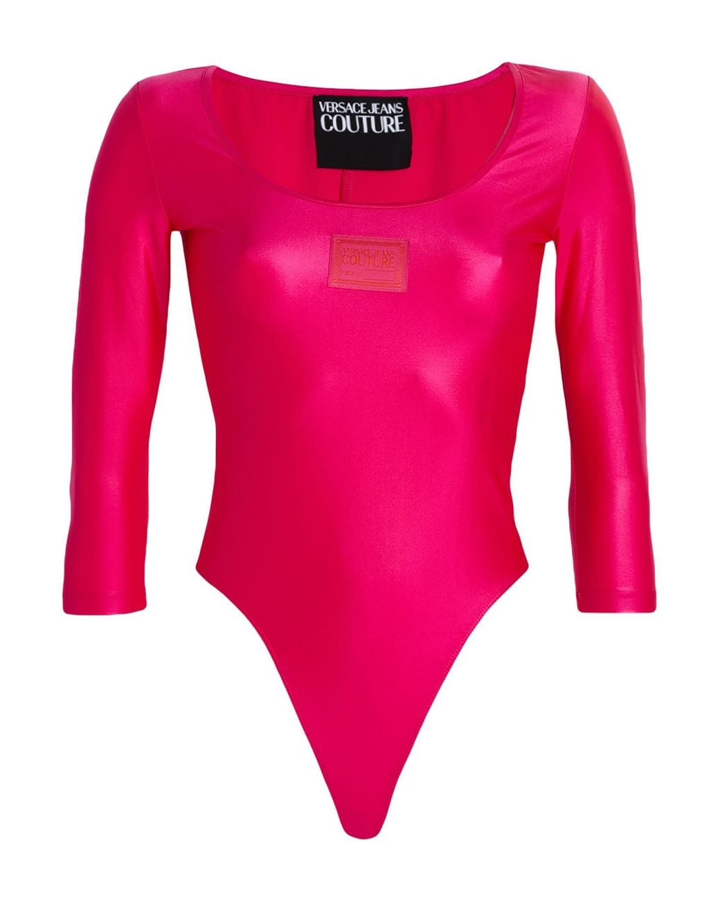 Versace Jeans Couture Pink Fuchsia Bodysuit Polyamide, Elastane