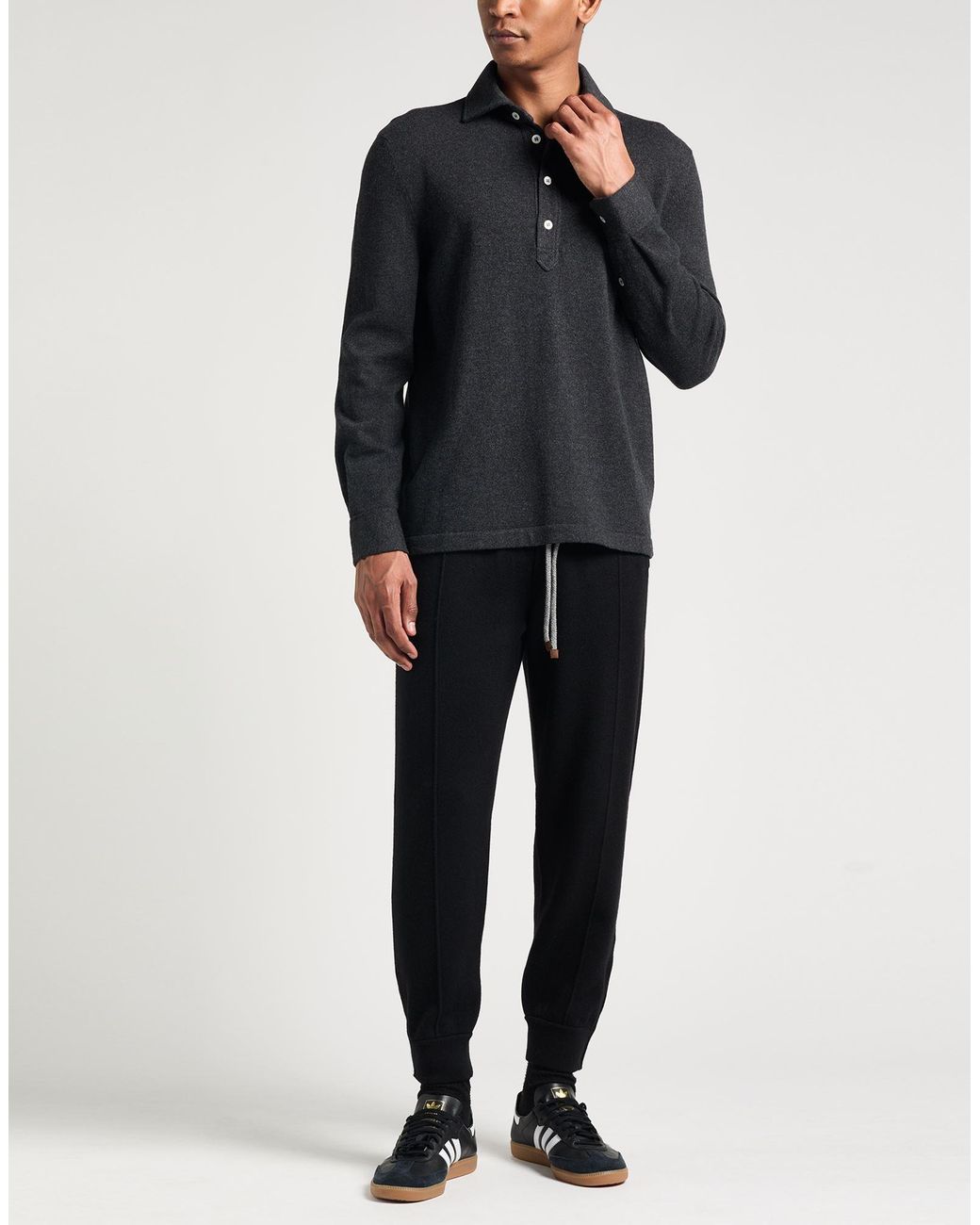 Brunello Cucinelli Black Sweaters for men