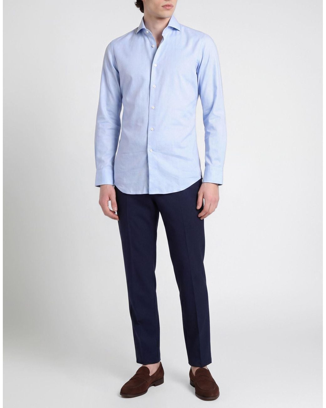 Camisa Del Siena de hombre de color Blue