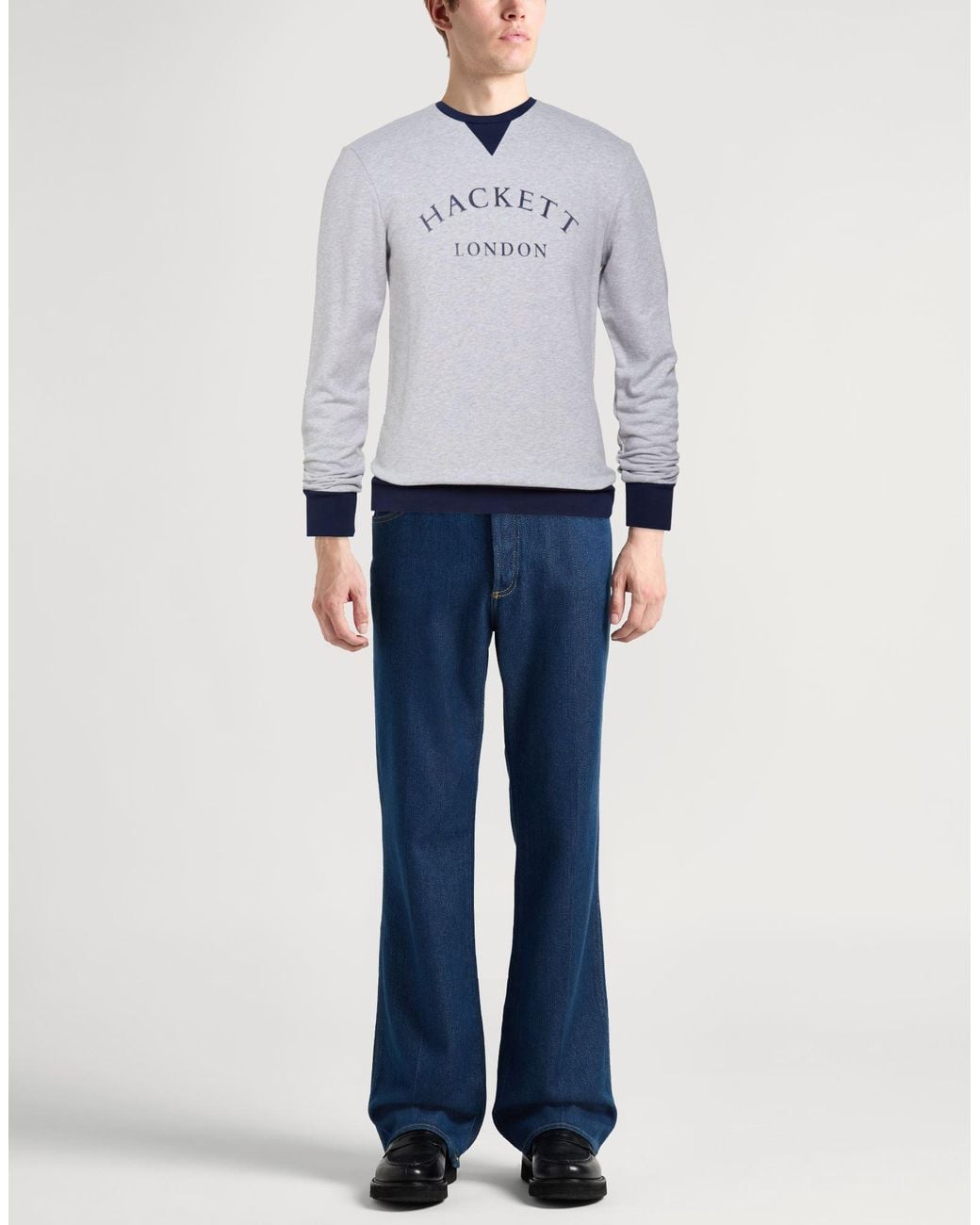 Hackett Blue Sweatshirt Cotton for men