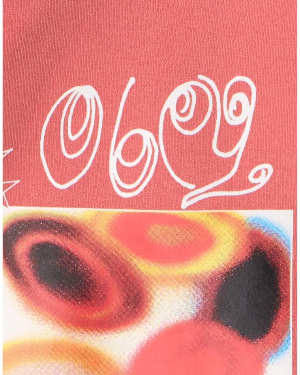 Obey Red Sweatshirt Cotton, Polyester for men