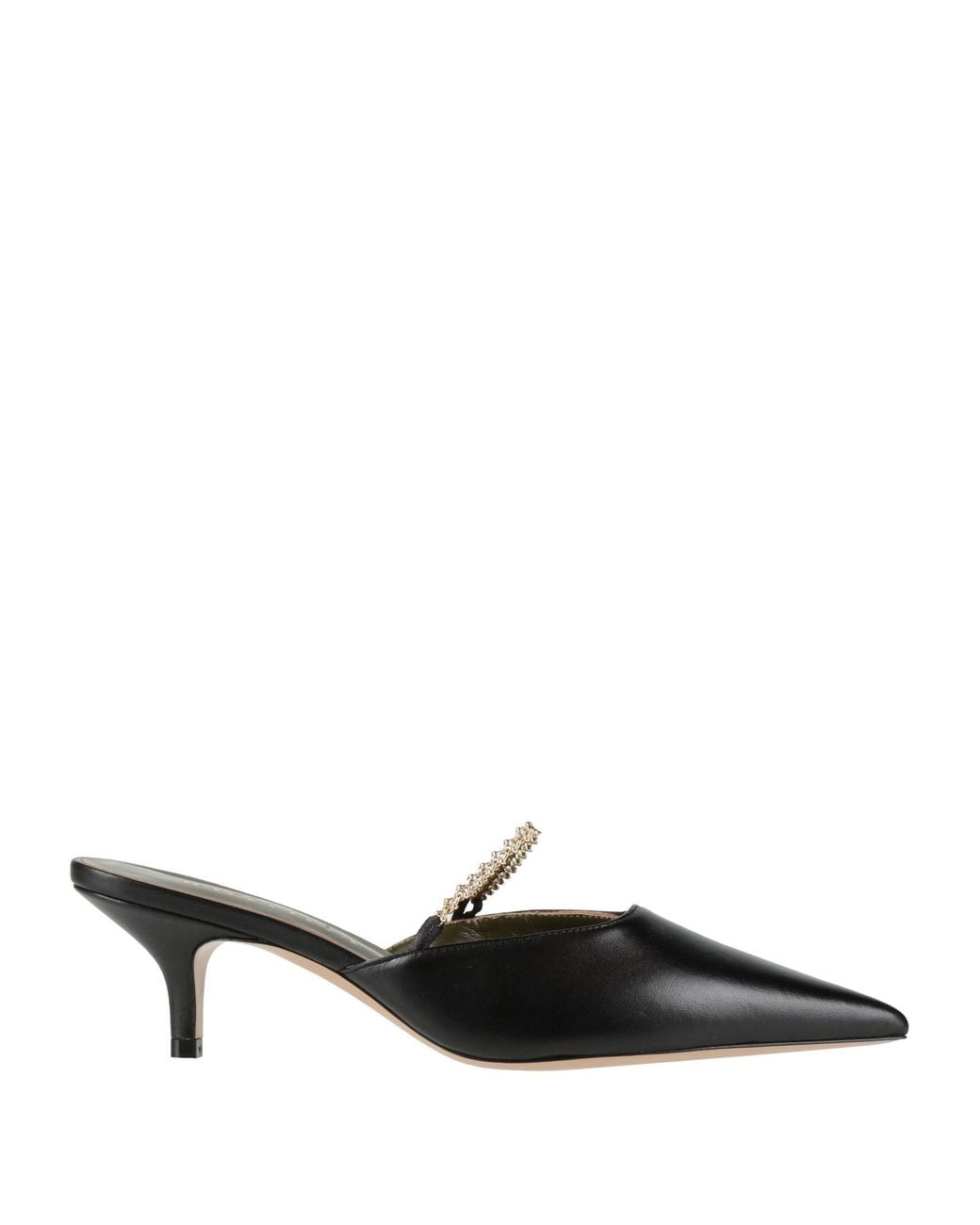 MARIA LUCA Black Mules & Clogs