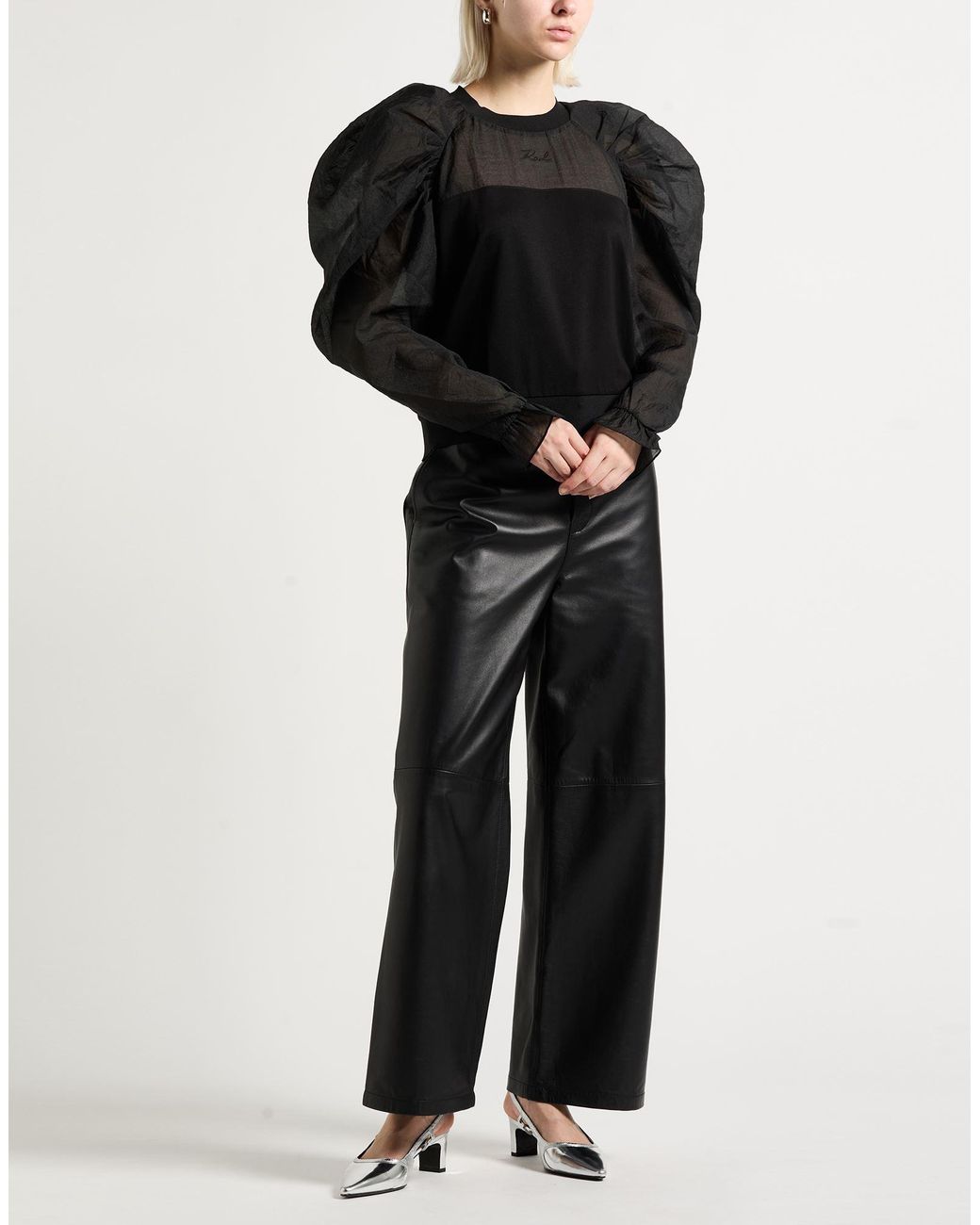 Karl Lagerfeld Black Top
