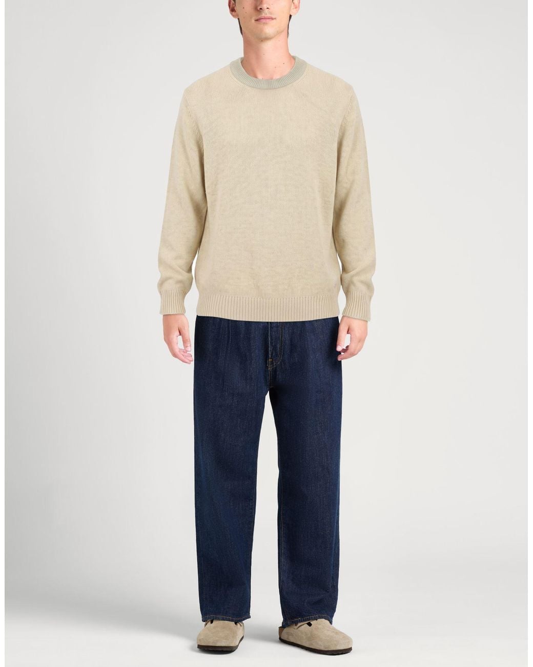 Pullover Boss de hombre de color Natural