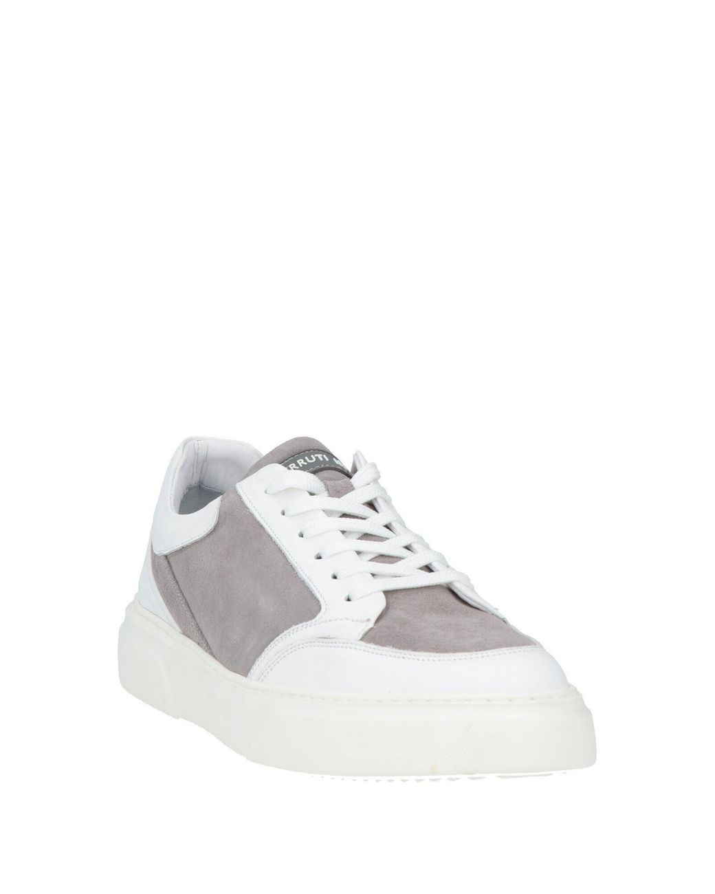 Cerruti 1881 White Sneakers Cow Leather for men