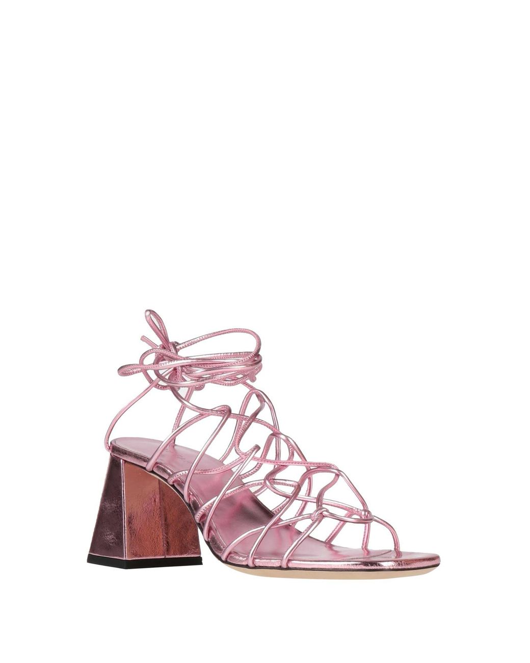 By Far Pink Sandals