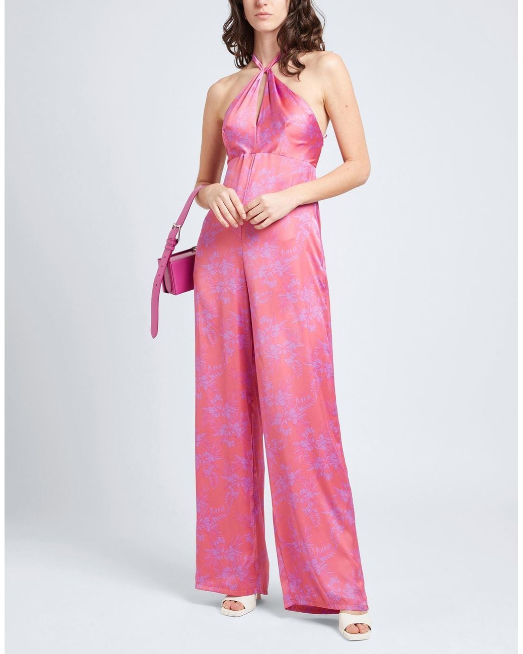Pinko Pink Jumpsuit