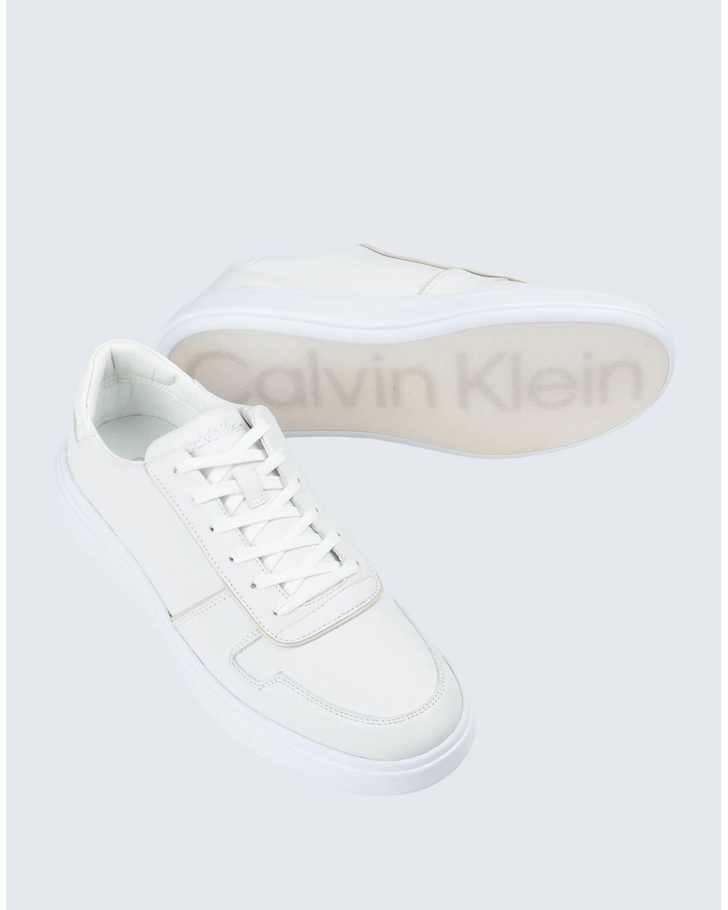 Calvin Klein White Trainers for men