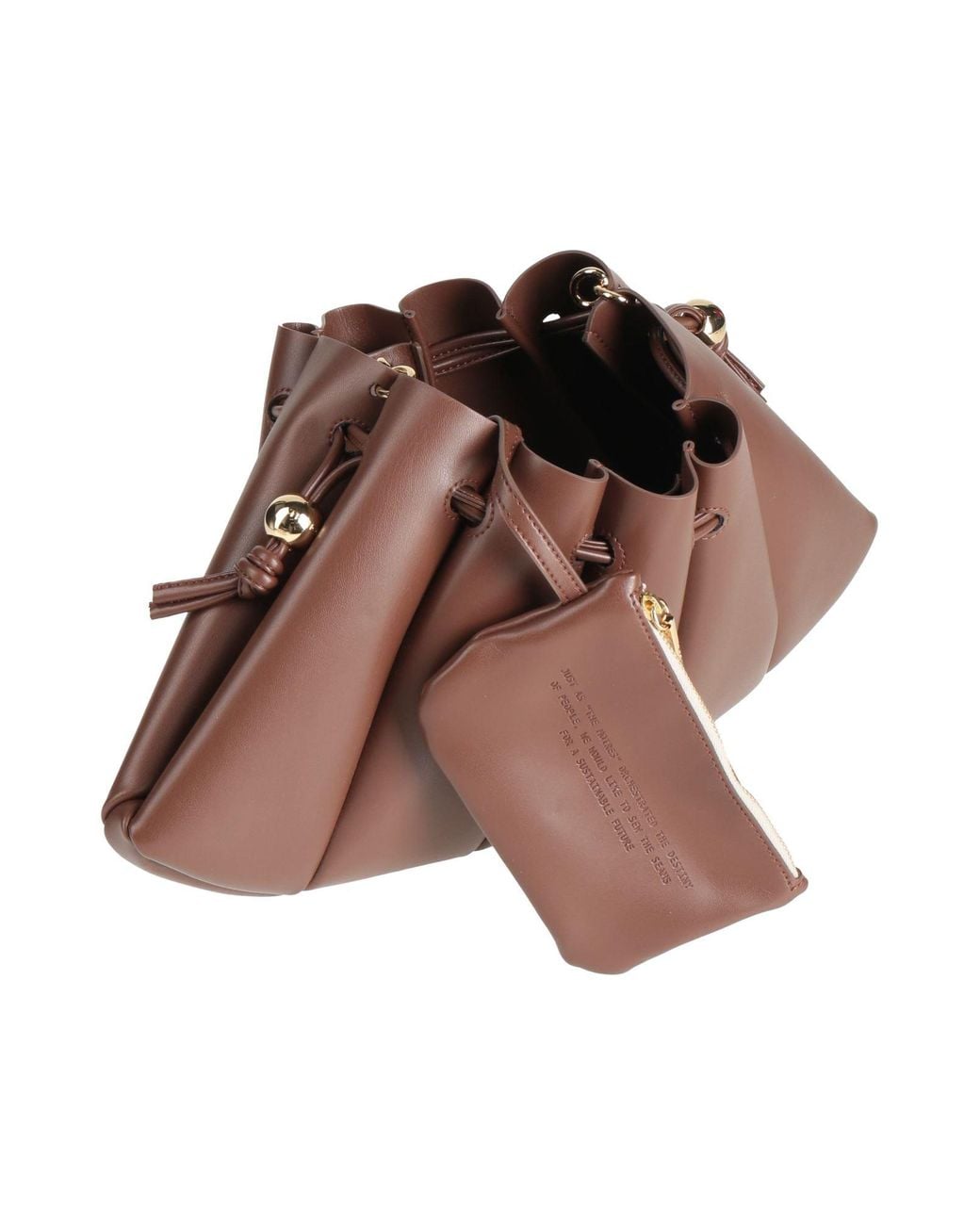 THEMOIRÈ Brown Cross-Body Bag