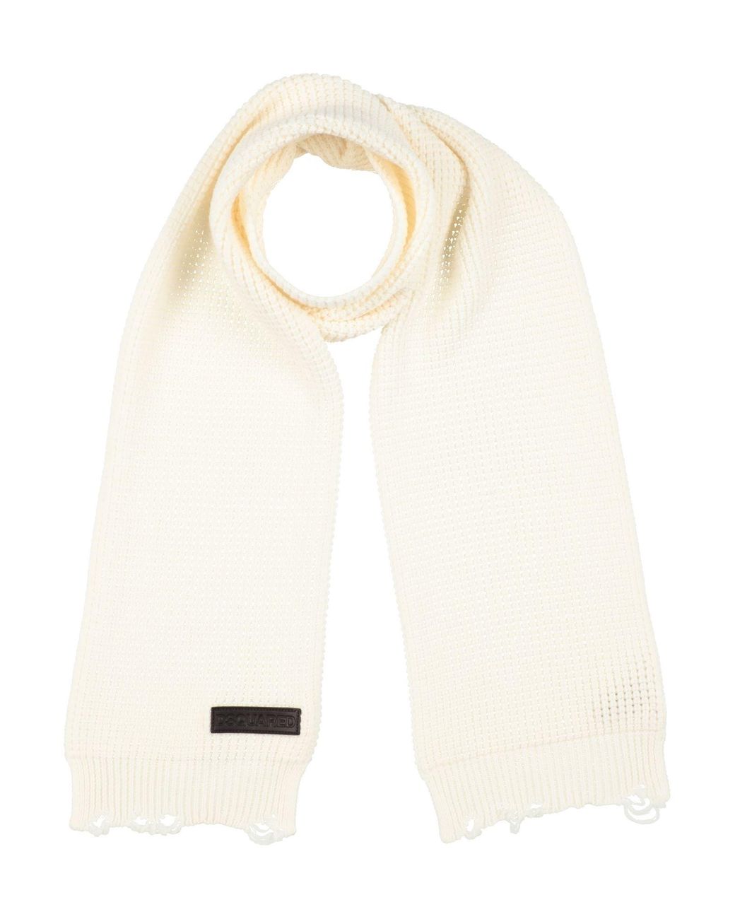 Bufanda DSquared² de hombre de color Natural