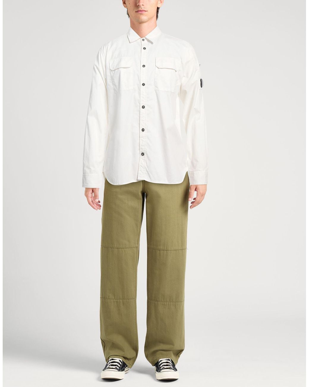 C P Company White Shirt for men