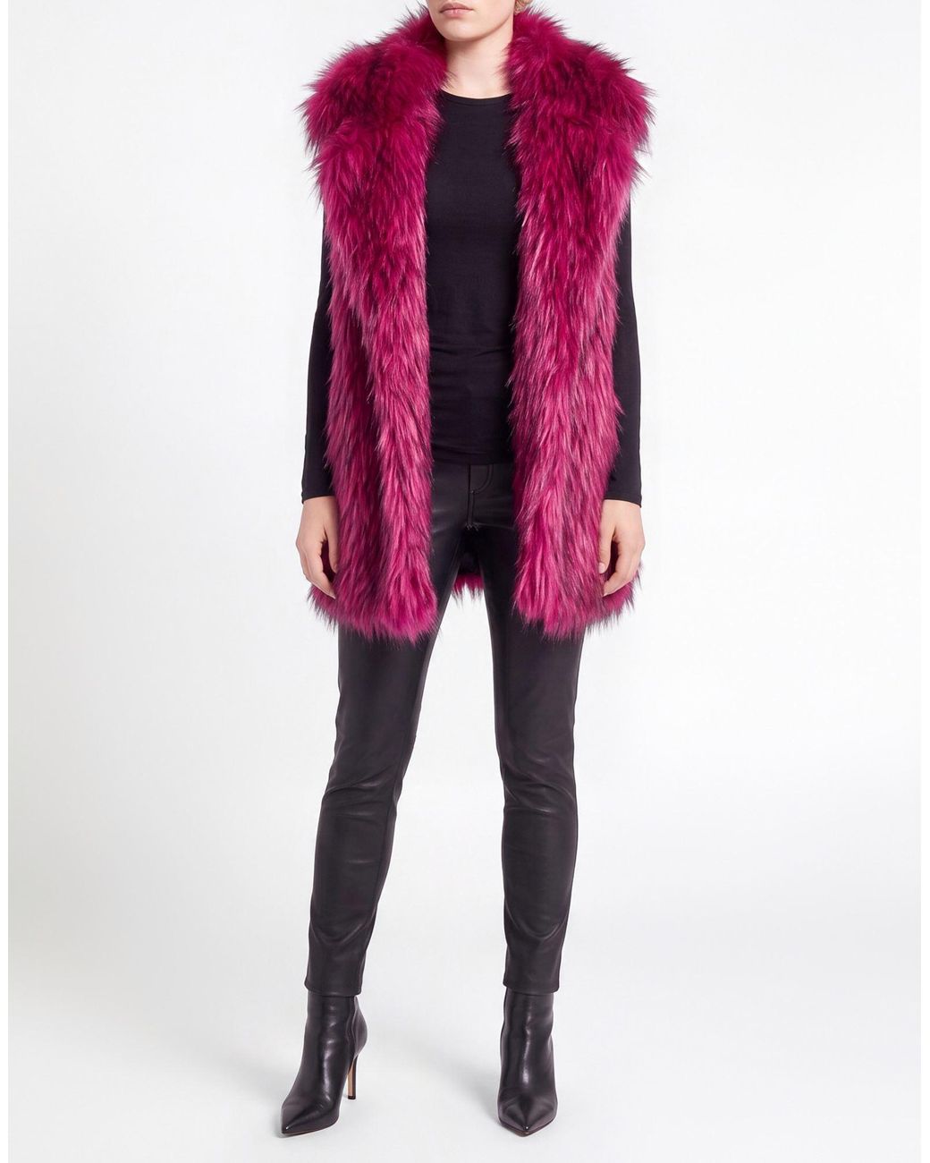 Shirtaporter Pink Shearling & Teddy