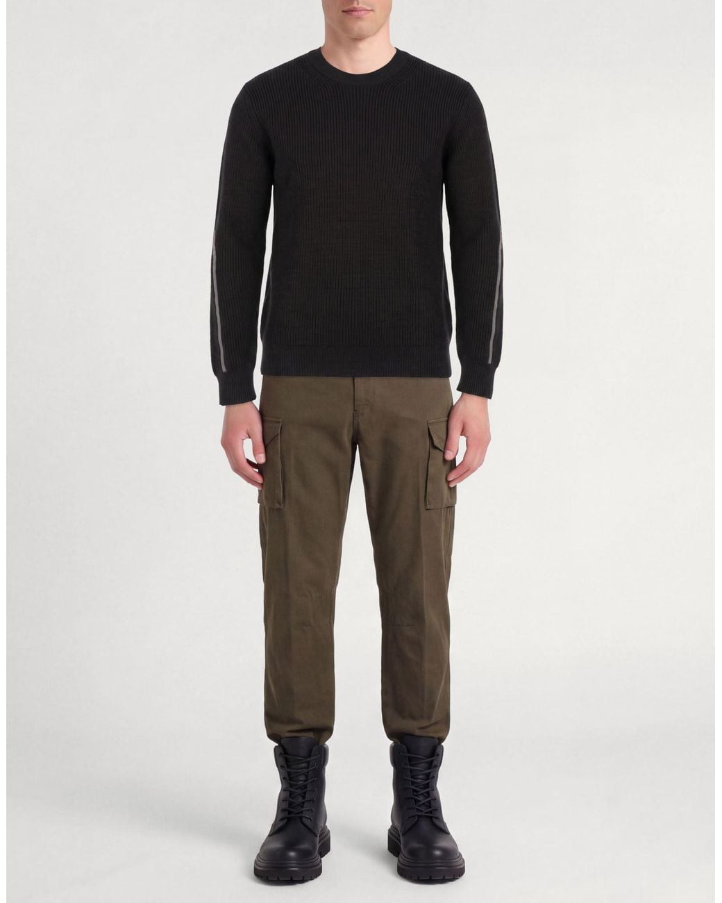 Pullover Drumohr pour homme en coloris Black