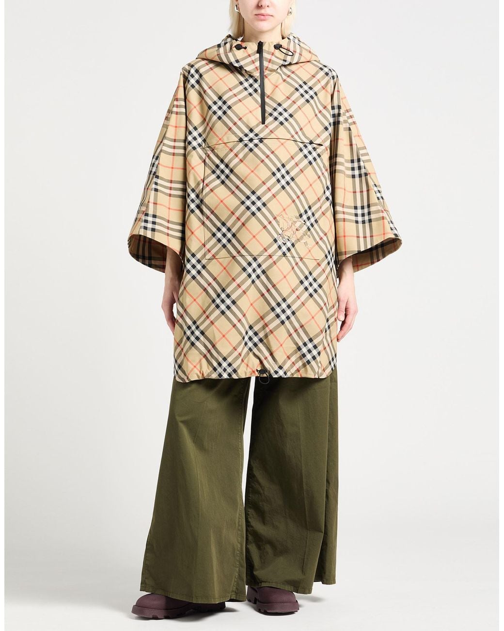 Burberry Natural Cape Polyester